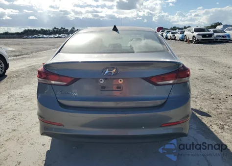 2018 Hyundai Elantra Sel из США, поврежденный, VIN 5NPD84LF9JH334856
